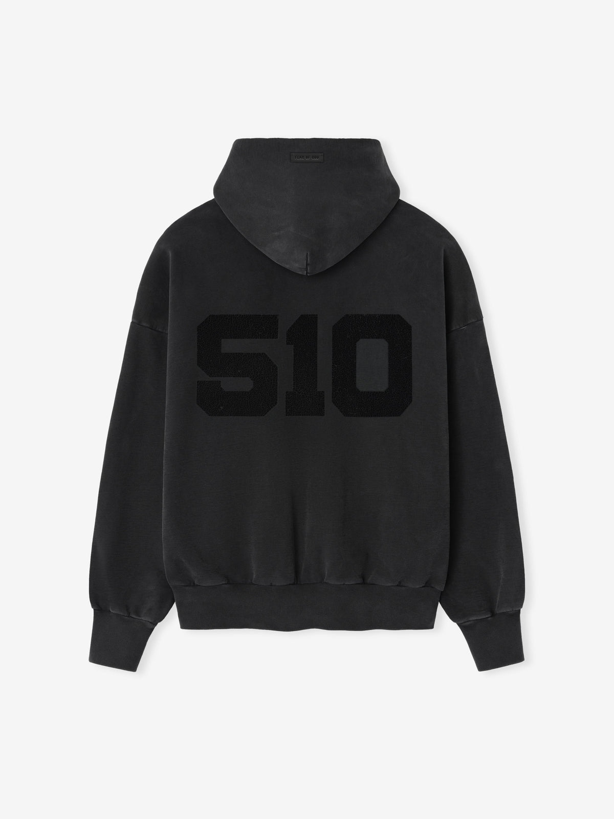 Fear of God 510 Panther Heavyweight Hoodie Sunfaded Black