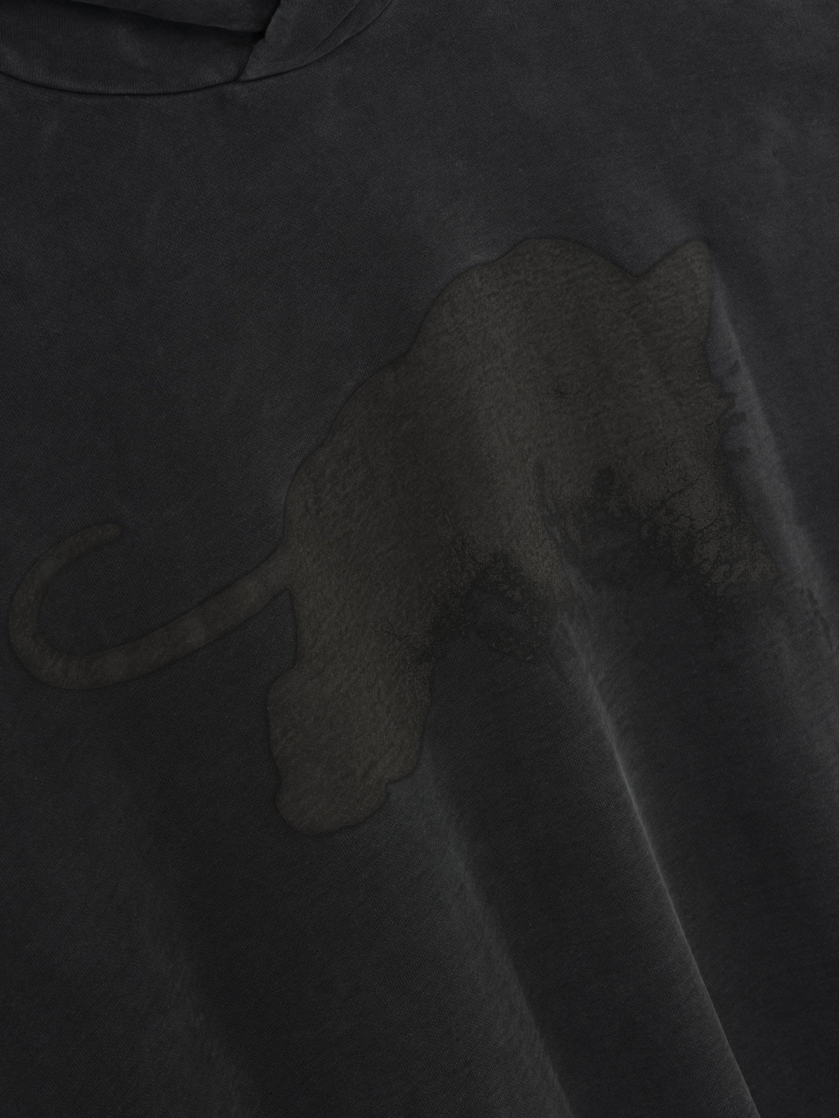 Fear of God 510 Panther Heavyweight Hoodie Sunfaded Black