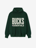 Fear of God Essentials Bucks Sport Hoodie NBA Dark Green
