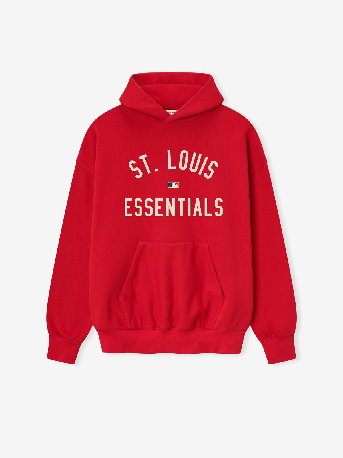 Fear of God Essentials Cardinals Sport Hoodie MLB Red