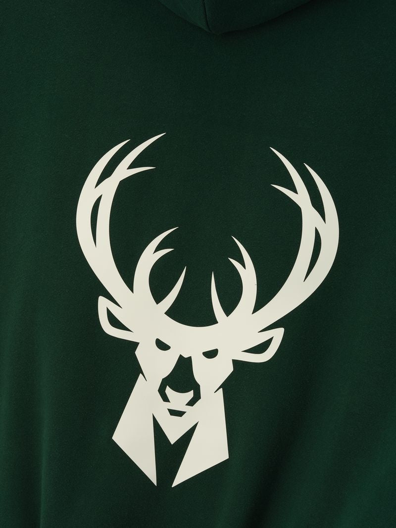 Fear of God Essentials Bucks Sport Hoodie NBA Dark Green