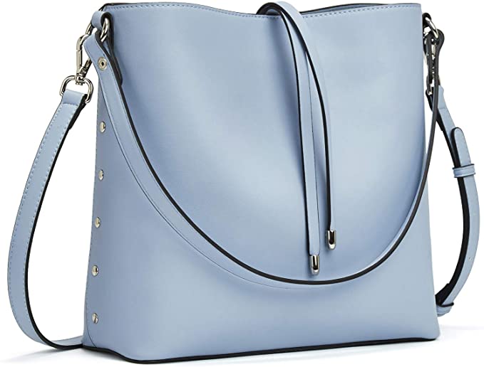 Bag Ag Vegan Leather Casual Hobo Crossbody Bucket Bag