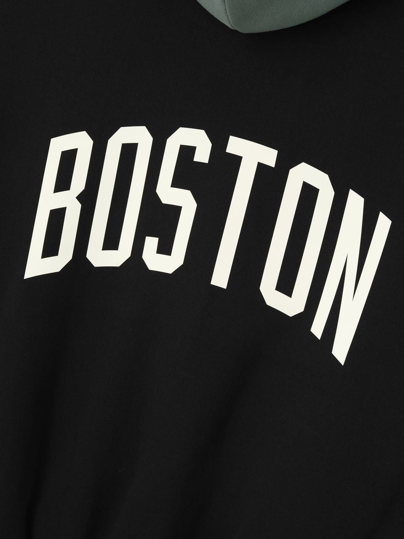 Fear of God Essentials x Boston Celtics Sport Hoodie Black Green